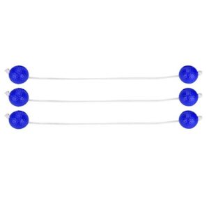 Alomejor Leiter Ballwurfspiel Deluxe in Blau – Spielzeug für Garten, Camping und Strand mit leichten Bällen und stabiler Leiter.