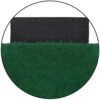 Zwei Baumschutzelemente aus robustem Polyester mit Klettverschluss für Slackline-Schutz, grüne und schwarze Materialien zur Schonung von Bäumen und Slacklines im Einsatz.