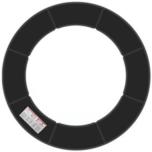 Baunsal Trampolin Randabdeckung Ø 305 cm in Schwarz mit 30 cm Breite - UV-beständig und reißfest, ideal für Trampolin Zubehör und Sicherheit