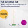 BEST SPORTING Crocket Set für Erwachsene und Kinder mit Schlägern, bunten Kugeln, stabilen Metalltoren und Markierungspfosten für Outdoor Spiele im Garten.