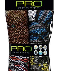 Crossboccia Family Pro Pack Race Arrows mit 4 x 3 bunten Kugeln und einer Zielkugel in einer praktischen Mesh-Tragetasche - Spaß und Herausforderung für die ganze Familie.