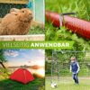 GARDELI Anti-Rost Erdanker aus verzinktem Stahldraht, Ø 5 mm, 20 cm lang, ideal für hartnäckige Böden und vielseitig einsetzbar zur Befestigung von Zelten, Trampolinen und mehr.
