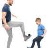 Juggle Pro Footbag Chainmail Ninja mit Metall- und Gummiringe, ideal für Freestyle und Geschicklichkeitsspiele.