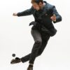 Juggle Pro Footbag Chainmail Ninja aus Aluminium mit Gummiringen, ideal für Freestyle und Geschicklichkeitstraining.