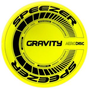 Neon gelbe Frisbee 175g - Aerodynamische Wurfscheibe für Outdoor-Sport und Freizeitaktivitäten, ideal für Kinder und Erwachsene.