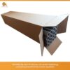 Set von grauen Schaumstoffrohren für Trampolinstangen, idealer Stangenschutz für Kinder beim Trampolinspringen. Enthält 6 Polster mit einer Länge von 180 cm.