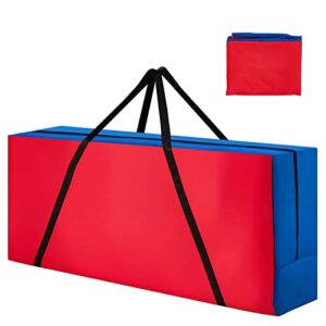 Robuste Tragetasche für 4 Gewinnt Spiel mit ergonomischem Griff, ideal für sicheren Transport und Aufbewahrung, ausgestattet mit einem langlebigen Reißverschluss.