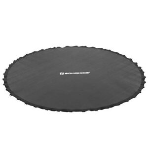 Hochwertige Sprungmatte für Trampoline mit 263 cm Durchmesser, geeignet für runde Trampoline mit 305 cm Außendurchmesser, aus langlebigem UV-beständigem PP-Gewebe, 64 Ösen für Federn