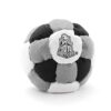 YoYo Factory Footbag in Grau und Schwarz für Freestyle-Fußspiel. Ideal für Anfänger und Profis mit robuster 26-Panel-Konstruktion. Perfekt für Tricks und Übungen.
