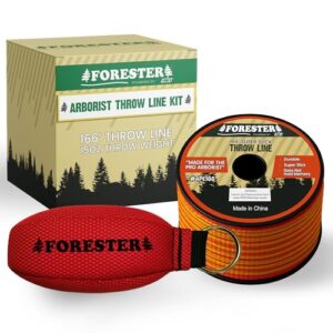 Baumpfleger-Werkzeug, Wurfschnur-Set, Ultra-Slick 100% Polyester-Seil mit beschwerter Wurftasche, Forstbaum-Ausrüstung für niedrige und hohe Gliedmaßen Werfen