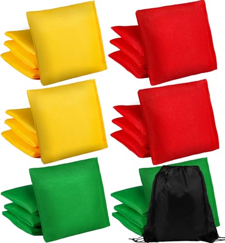 Vibrantes Cornhole-Sitzsäcke mit Tragetasche - perfekt für ein unvergessliches Spiel im Freien!