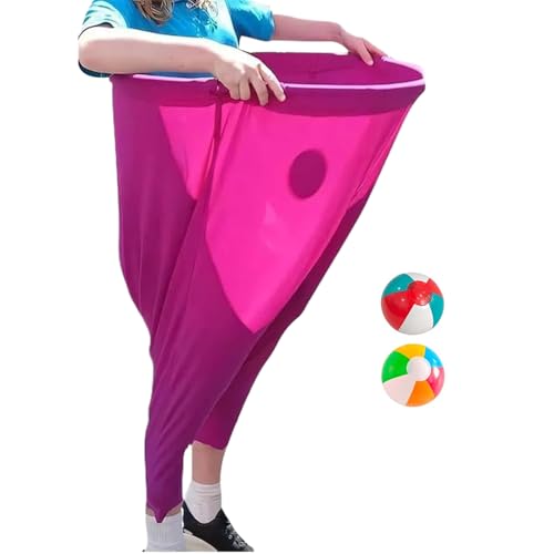 Kartoffelsack Wettlauf für Kinder, lustiges Spiel mit zwei Springbällen, perfekt für Fest und Gartenfreizeit