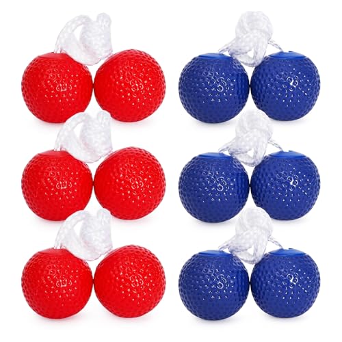 Leitergolf-Bälle aus weichem Polypropylen-PVC, 6 Stück, für Outdoor-Spiele, Leiterspiel für Erwachsene und Kinder