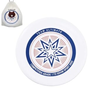 Hochwertiges Wettkampf-Frisbee für Gelegenheitsspieler und Profis, geeignet für Outdoor-Sportarten wie Ultimate Frisbee, Professionelles Drehbaren Frisbee mit Aufbewahrungstasche