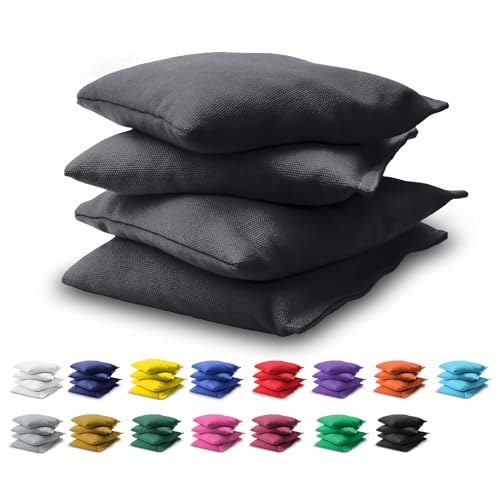 Cornhole-Sitzsäcke GoSports Uni - Erwachsene Sitzsäcke für Cornhole-Bretter und Wurfsacken-Wurfspiele, hochwertige Segeltuch-Säckchen gefüllt mit synthetischem Mais