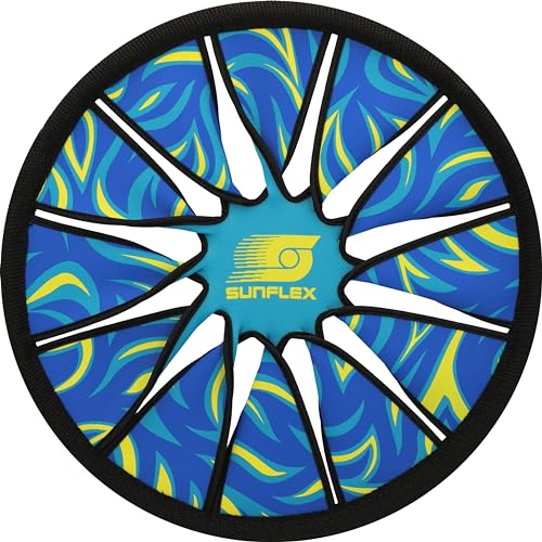 Wurfscheibe für Strand und Park, weich, leicht, robust und wasserfest