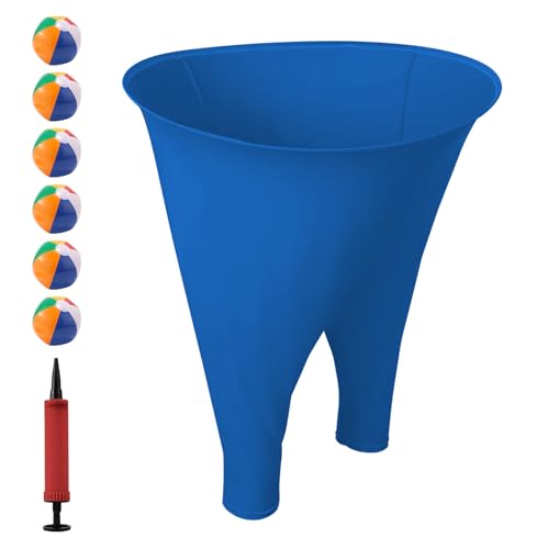 Große Outdoor-Spiele für Erwachsene - lustige riesige Dehnbare Hosen mit 6 x Hüpfbällen und Ballonpumpe, geeignet für Spiele im Freien