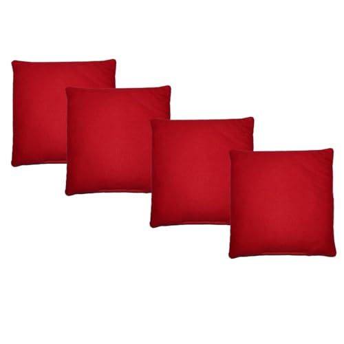 Wetterresistente Cornhole-Bohnen-Taschen, Satz von 4, offizielle Größe und Gewicht für Tossing-Spiel