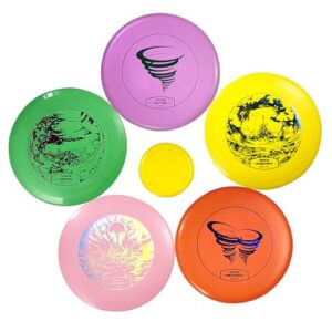 Discgolf-Scheiben, 5-teiliges Starter-Set für Ganzkörper-Krafttraining, PDGA-zugelassen