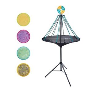 Waboba Hitman Fliegendes Disc Target Spiel, 2 in 1 Faltbares Garten Wurfspiel mit 4 Silikon Wingman Discs inklusive, Spaß für jedes Alter, eine Größe