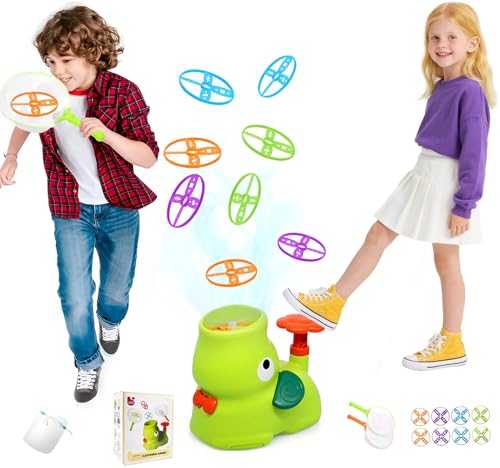 DxxD Outdoor Spielzeug für Kinder mit Propellerflieger, ideal für Gartenpartys, Weihnachts- und Geburtstagsfeiern