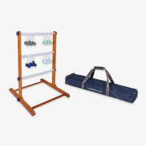 Uber Games Leiter Golf Spielset mit tragbarer Tragetasche und weichen/Soft-Golfbällen für ein unterhaltsames und wettbewerbsfähiges Spiel drinnen und draußen.