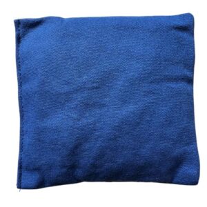 Vier Wetterresistente Cornhole-Behälter in einer Satz mit professioneller Größe und Gewicht für Corn Hole Spielen, hell blauer Farbe