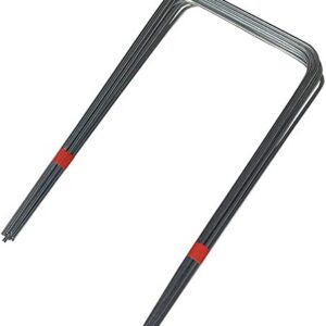 GICO 10 stabile, universale große Metalltore für Krocket/Croquet Krocketspiele - Made in EU