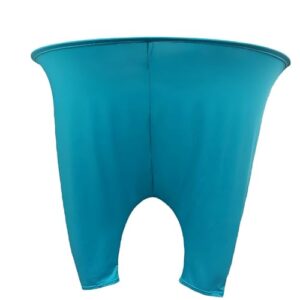 Outdoor-Fangspiel-Set mit neongelben Hosen, 4 farbigen Bällen und Trainingskegeln (hellblau) für Familienaktivitäten im Freien