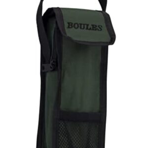 Bouletasche für 3-Boules-Spiel, Boule-Tasche mit Tragegriff, groß, 23 x 8,5 x 3,5 cm