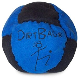 Fußsack, World Footbag Dirtbag Hacky Sack, Blau/Schwarz, Spielball, Freestyler
