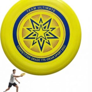 Wurfscheibe für Frisbeespiel mit Durchmesser, professionelle Wurfring für Wettkampf und Freizeit, hochwertige Disc für Profis und Anfänger