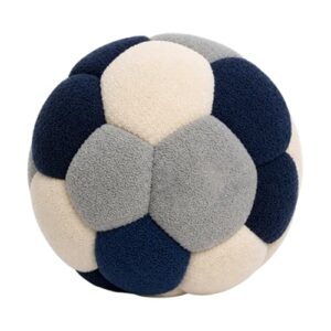 Ein Hacky Sack Ball mit auffälligen Farben und kompaktem Design, ideal für Jonglierfreude, wetterfest und pflegeleicht