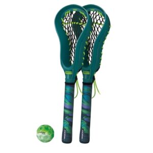 Waboba Mini Lacrosse Sticks - 43,2 cm Outdoor-Übungs-Starter-Set für Kinder und Jugendliche - Fangspiel für Garten oder Strand - inklusive 2 Stäbchen und 1 Mondball