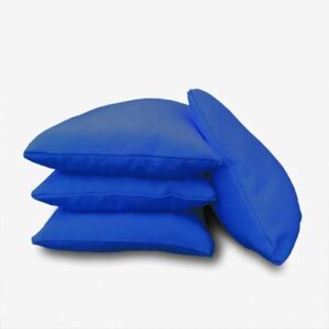 Cornhole Bags Set, Blau, 4 Stück, Cornhole Bags 4er-Set nach offiziellen Standards, authentisches und langlebiges Spielgefäß, ideal für das Spielen des beliebten Cornhole-Spiels bei Freunden und Familie